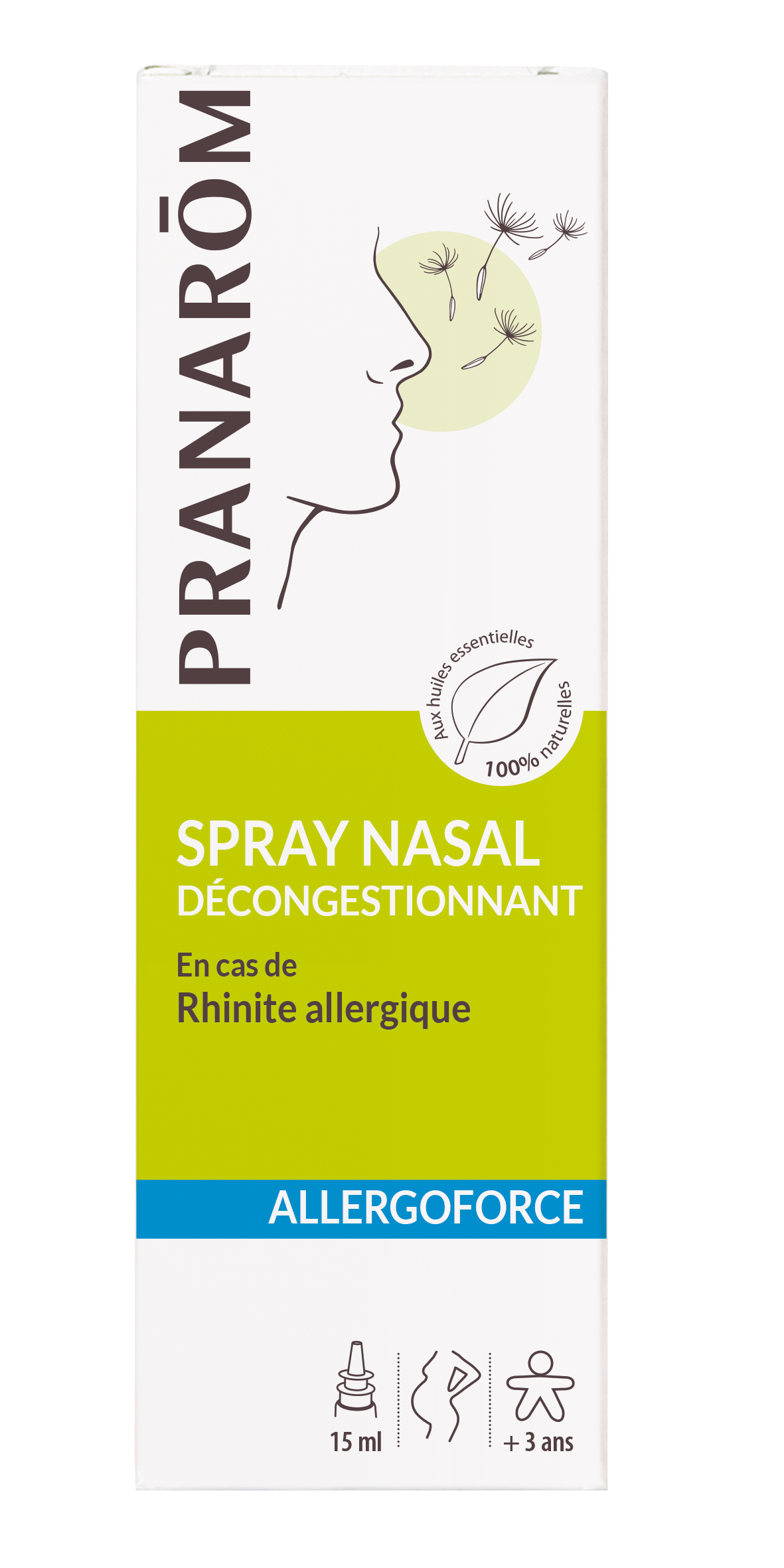 image Allergoforce Spray Nasal Décongestionnant Flacon de 15 ml